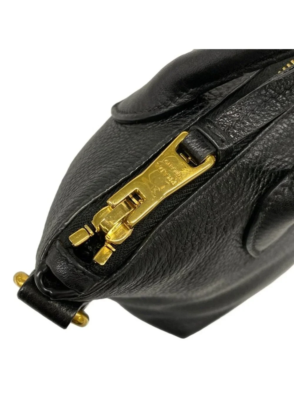 Prada Handbag Black Leather - Picture 12 of 15